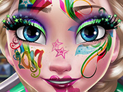 Elsa New Year Makeup 