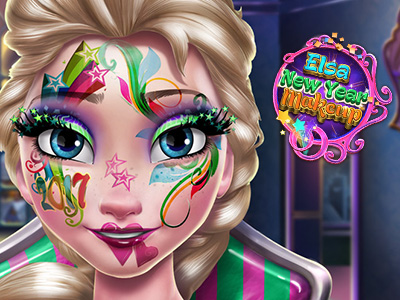 Elsa New Year Makeup 