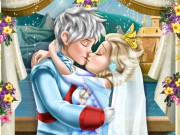 Elsa Wedding Kiss