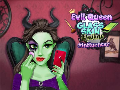 Evil Queen Glass Skin Routine #Influencer