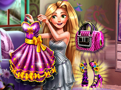 Find Rapunzel's Ball Outfit