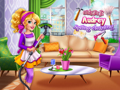 Girls Fix It: Audrey Spring Cleaning