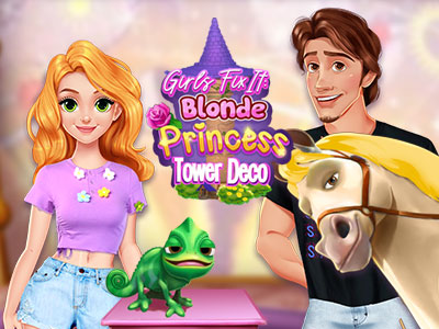 Girls Fix It: Blonde Princess Tower Deco