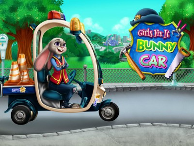 Girls Fix It - Bunny Car