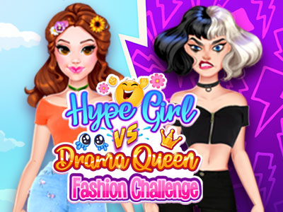 Hype Girl vs Drama Queen Fashion Challenge