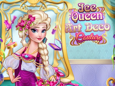 Ice Queen Art Deco Couture