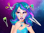 Influencer #Galaxy Hairstyle Challenge