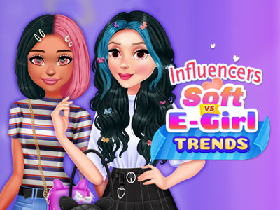 Influencers Soft vs E-Girl Trends