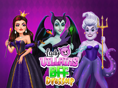 Lady Villains BFF Dress Up