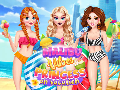Malibu Vibes Princess On Vacation