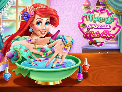 Mermaid Princess Nails Spa