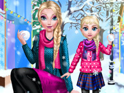 Mommy Elsie Winter Day