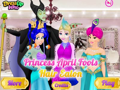 Princess April Fools Hair Salon