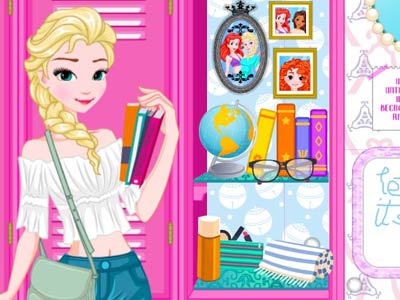 Princess Back 2 School Lockers