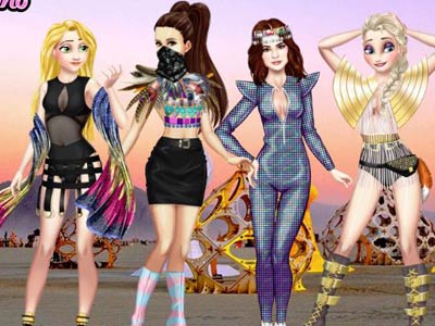 Princess BFFs Burning Man