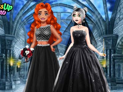 Princess Black Wedding Dresses
