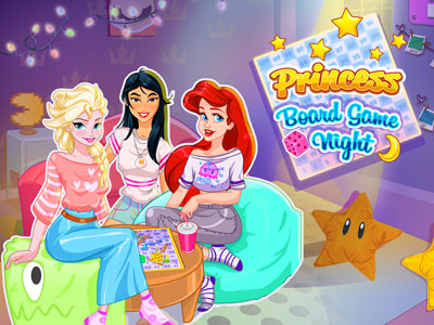 Princess Board Game Night