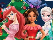 Princess Christmas Coloring Book 2018