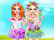 Princess Flower Fashion Look