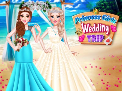 Princess Girls Wedding Trip