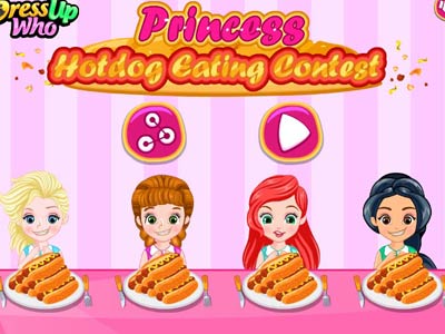 Princess Hotdog Eating Contest
