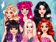 Princess Iceskates Winter Dress Up