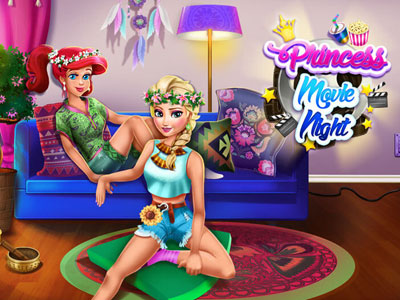 Princess Movie Night