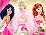 Princess Pink And Gold Wedding
