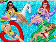 Princess Pool Party Floats