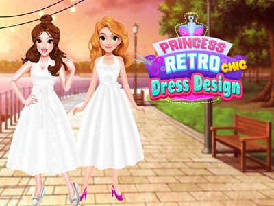 Princess Retro Chic Dress Design