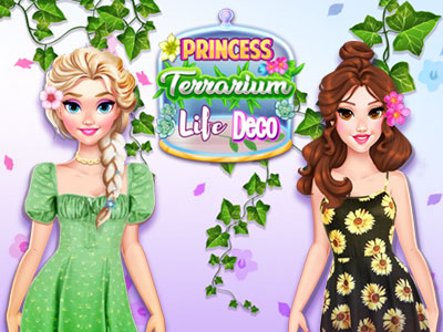 Princess Terrarium Life Deco
