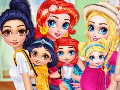 Princesses Baby Wearing Fun