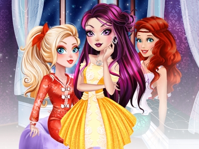 Princesses BFFs Fun Night