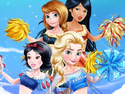 Princesses Cheerleaders