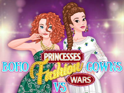 Princesses Fashion Wars Boho vs Gowns