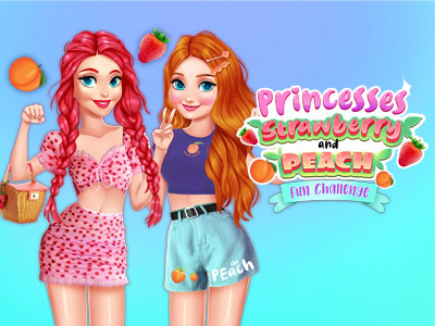 Princesses Fruity Print Fun Challenge