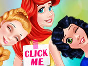 Princesses Funny Prank