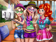 Princesses Hipster Selfie