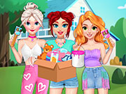 Princesses Moving House Deco