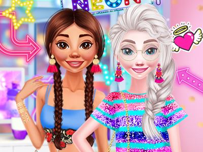 Princesses Neon Fashion