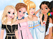 Princesses Off-Shoulder Dresses