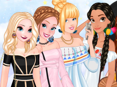 Princesses Off-Shoulder Dresses