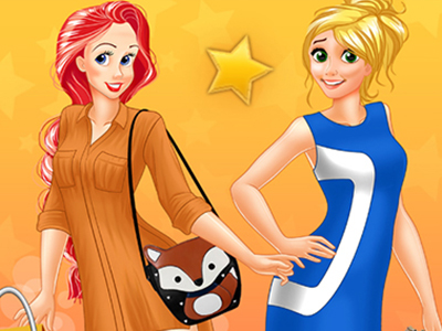 Princesses Street Fashion Shopping