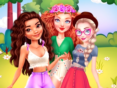 Princesses Summer Glamping Trip