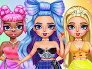 Rainbow Girls Dress Up Challenge