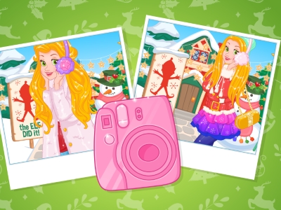 Rapunzel's Frosty Photoshoot