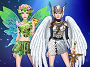 Runway Models Fantasy Fashion Show