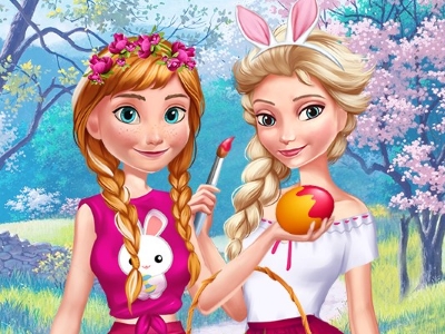 Sisters Easter Fun