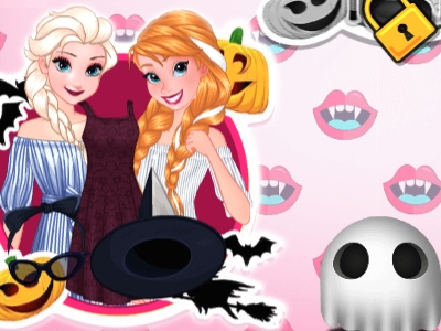 Sisters Halloween Night