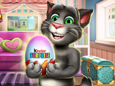 Talking Tom Kinder Surprise